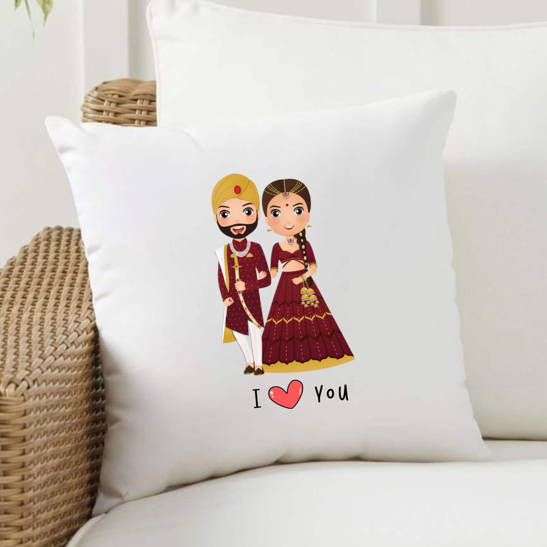 Sikh Soulmates Cushion