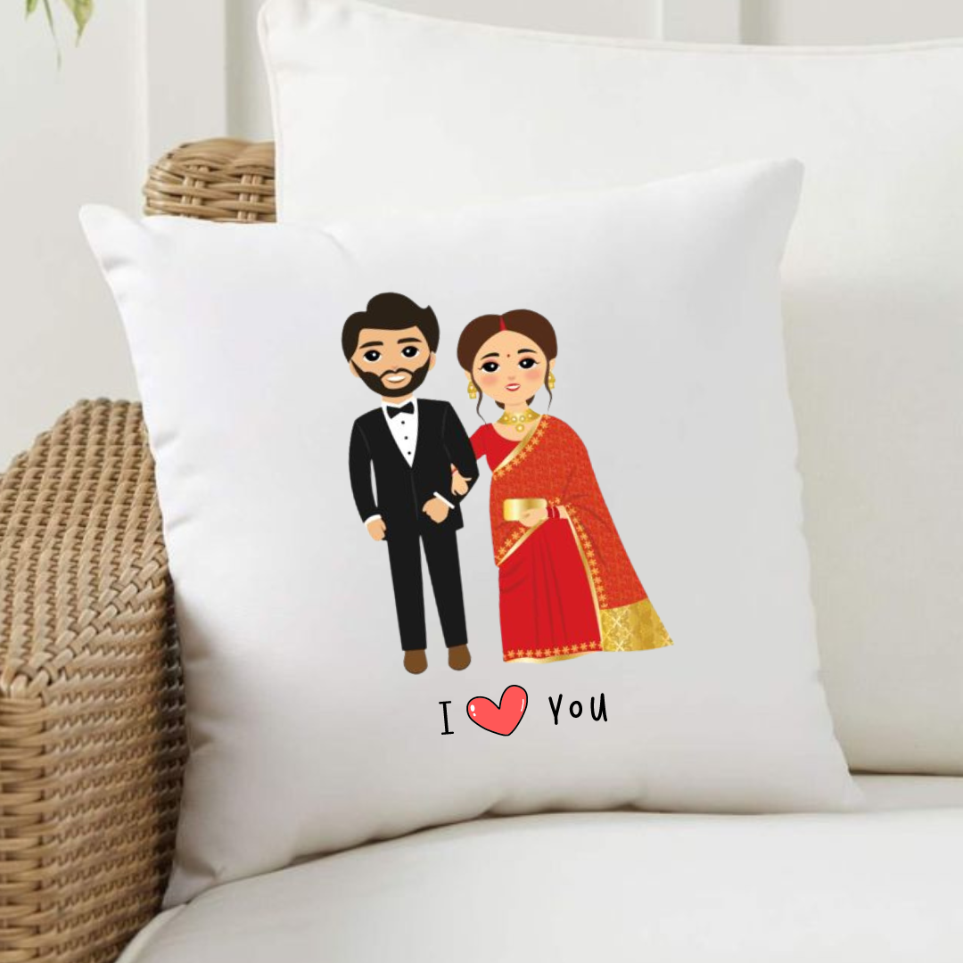 Cultural Couple Cushion