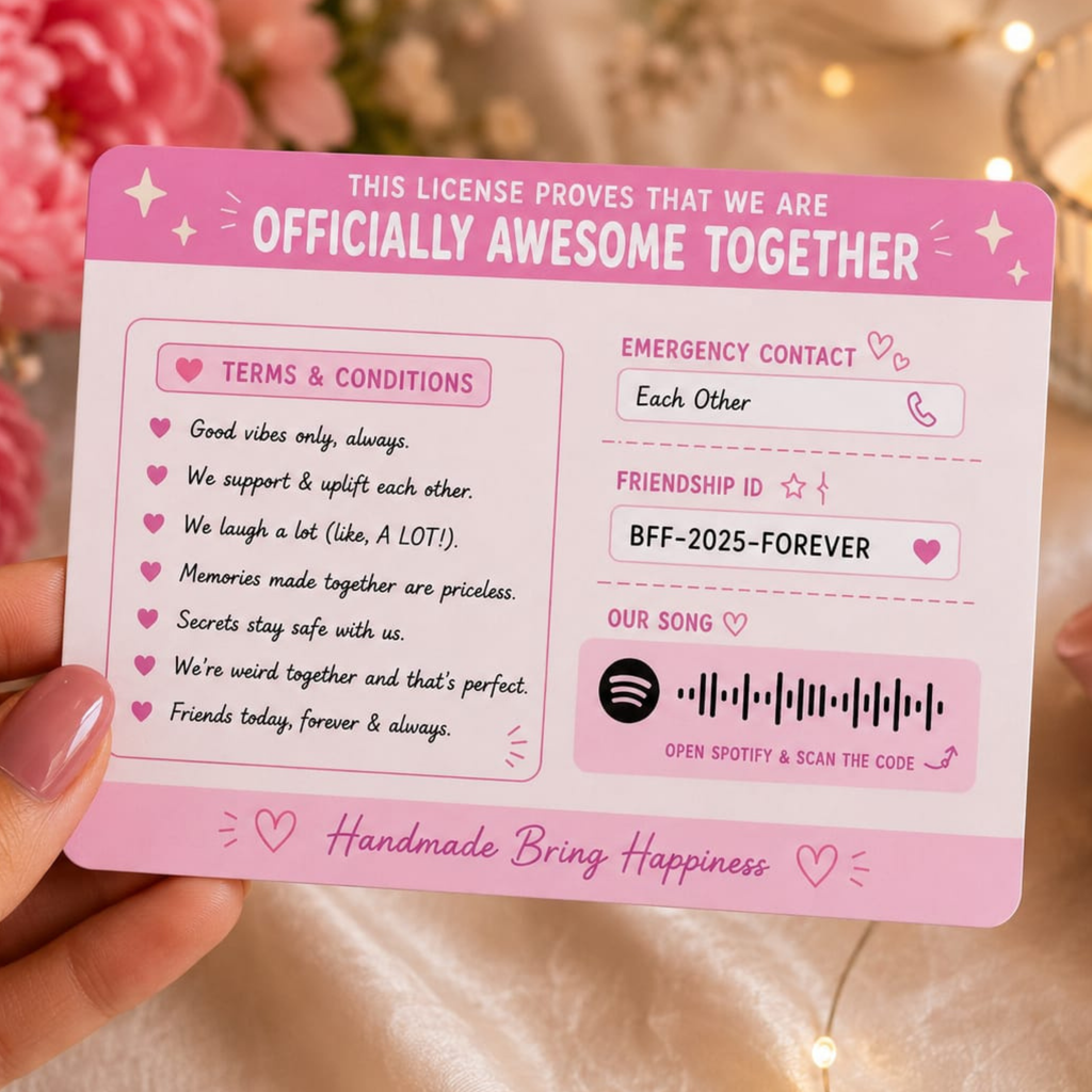 Siblings License Card