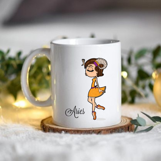 Aries Zodiac Sign Mug