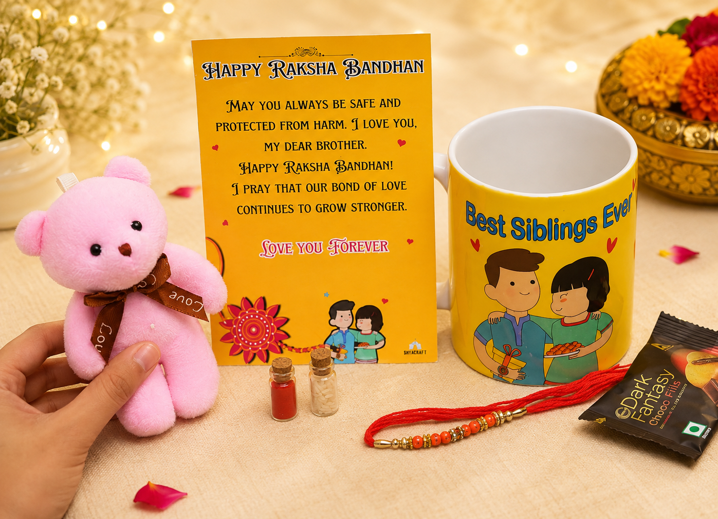 Rakhi Mug Gift Combo