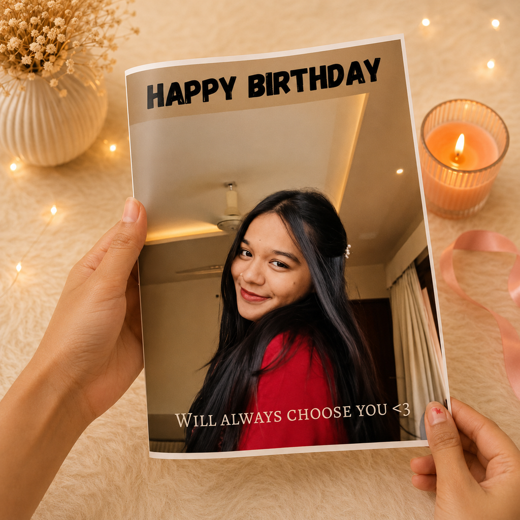 Birthday magazine