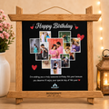 Personalized Birthday Photo Collage Frame Gift