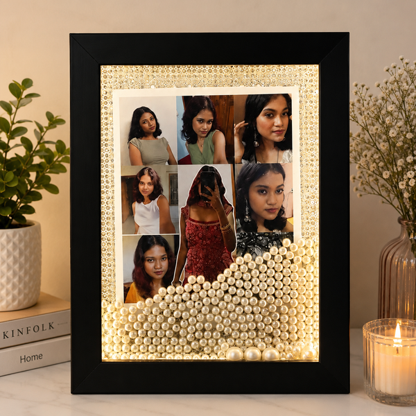 LED Pearl Photo Frame
