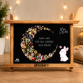 Wooden Moon Frame