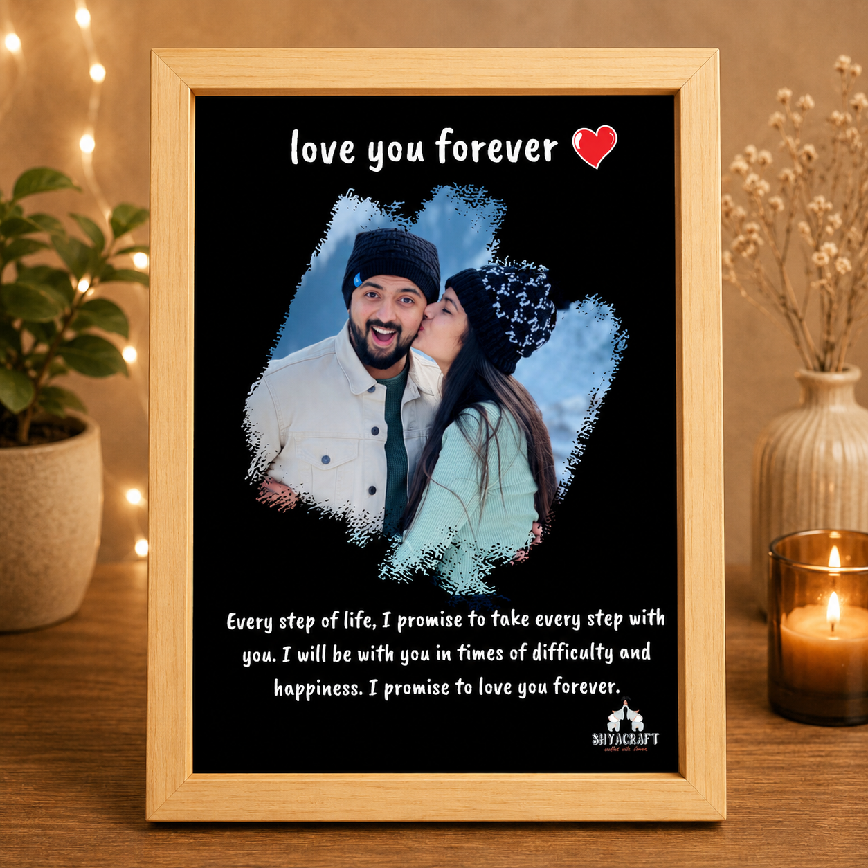Birthday Photo Frame Gift for Girlfriend