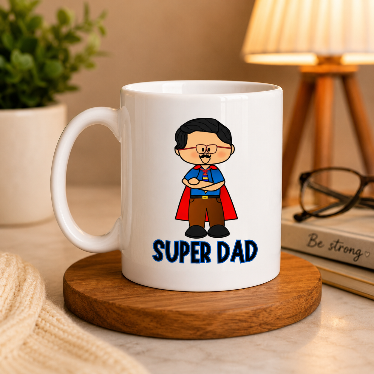 Super Dad mug