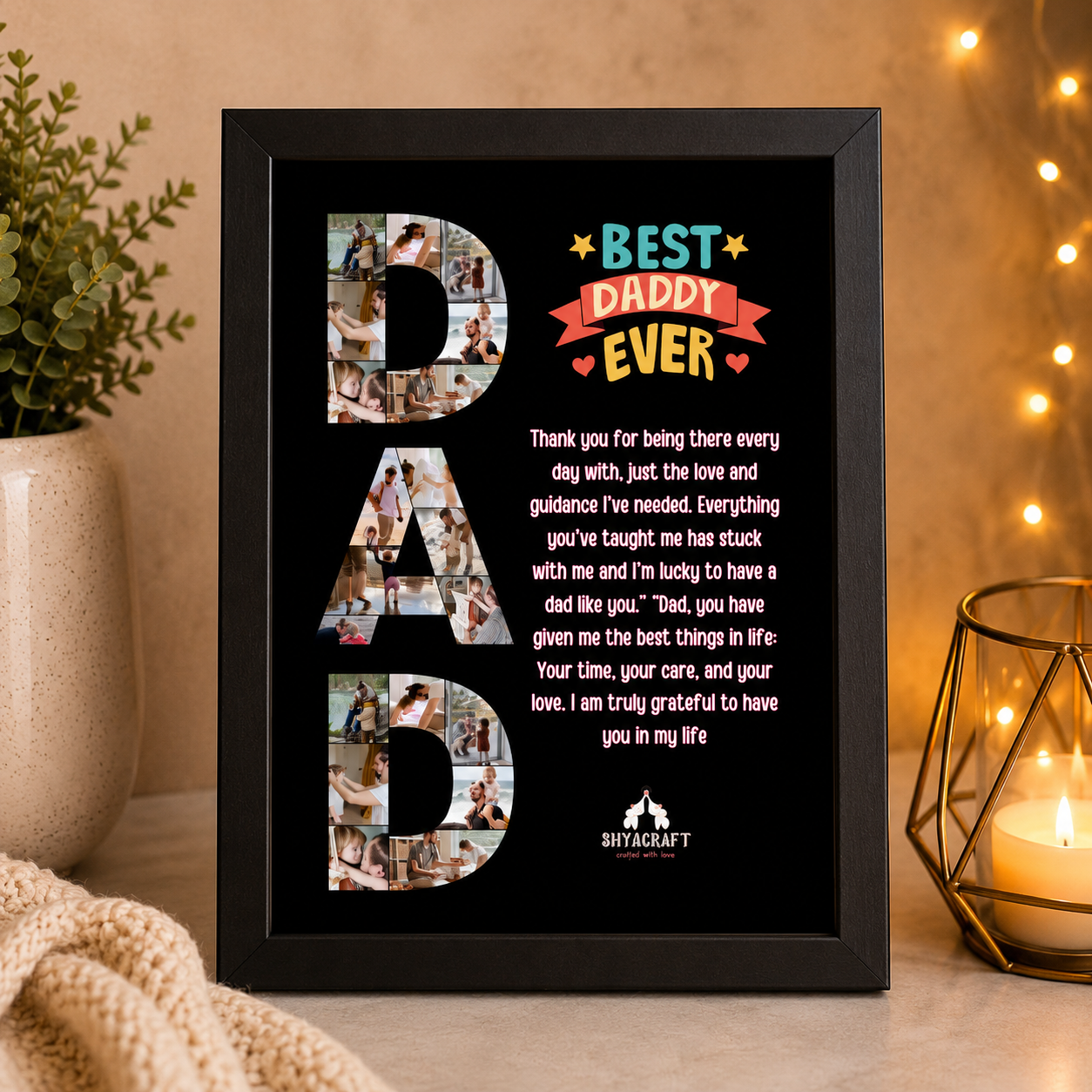 My Best Daddy frame