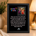 Happy father day frame