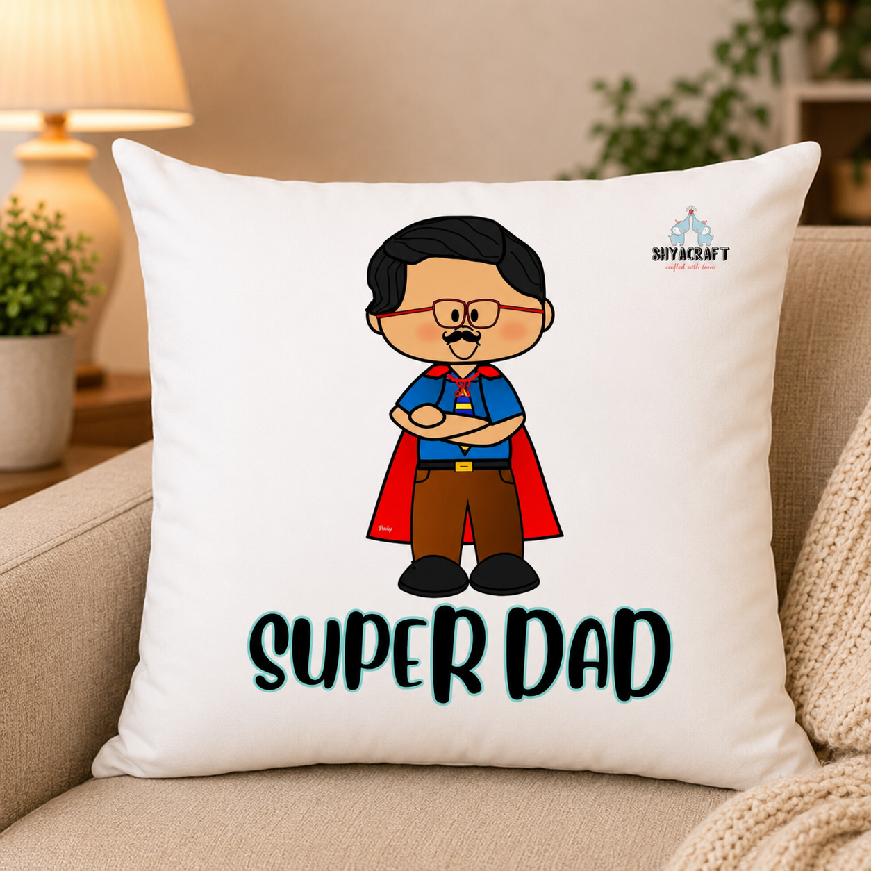 “Super Dad” Cushion
