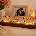 Resin Date Stand with Light