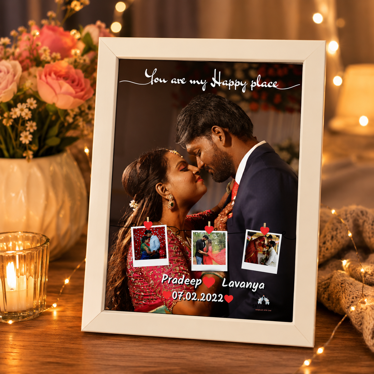You Are My Happy Place Frame