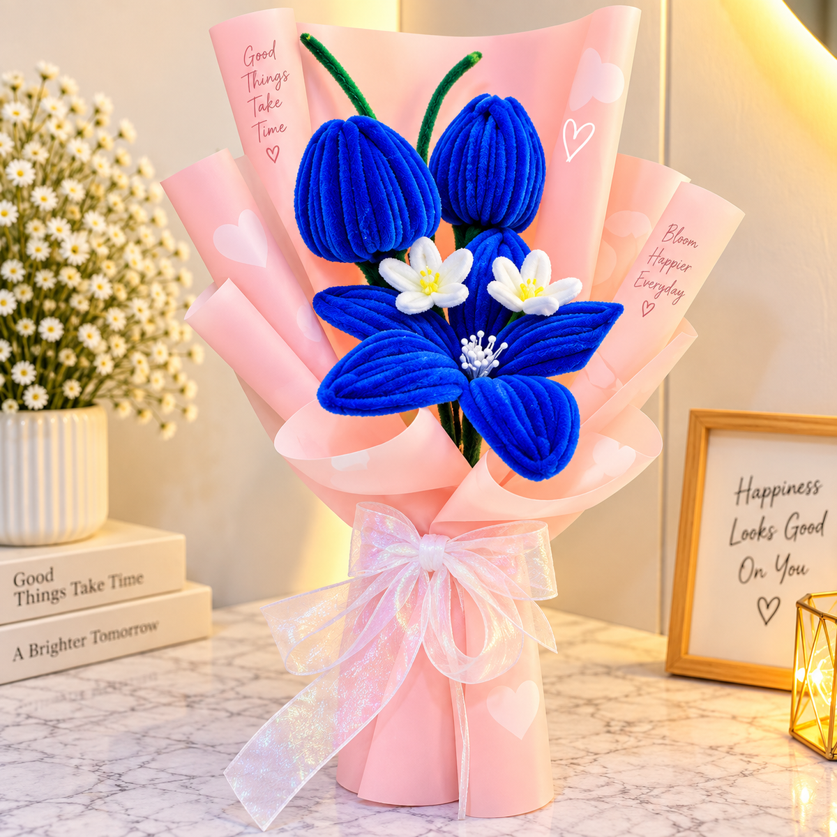 💙 Blue Blossom Love Bouque