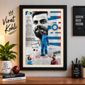 Virat Kohli A4 Frame – A Tribute to the King 👑🏏