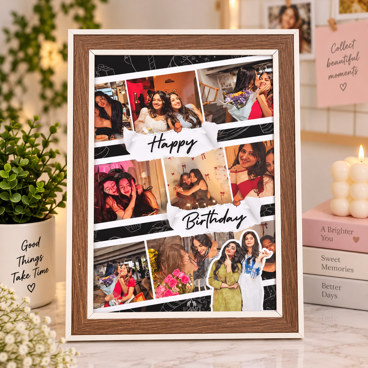 The Cutie Frame – Personalized Photo Frame 💖