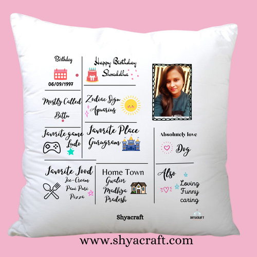 Birthday Cushion Cover ✨💖