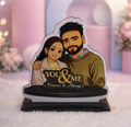 Couple caricature