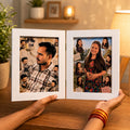 Customized Cartoon Couple Photo Frame