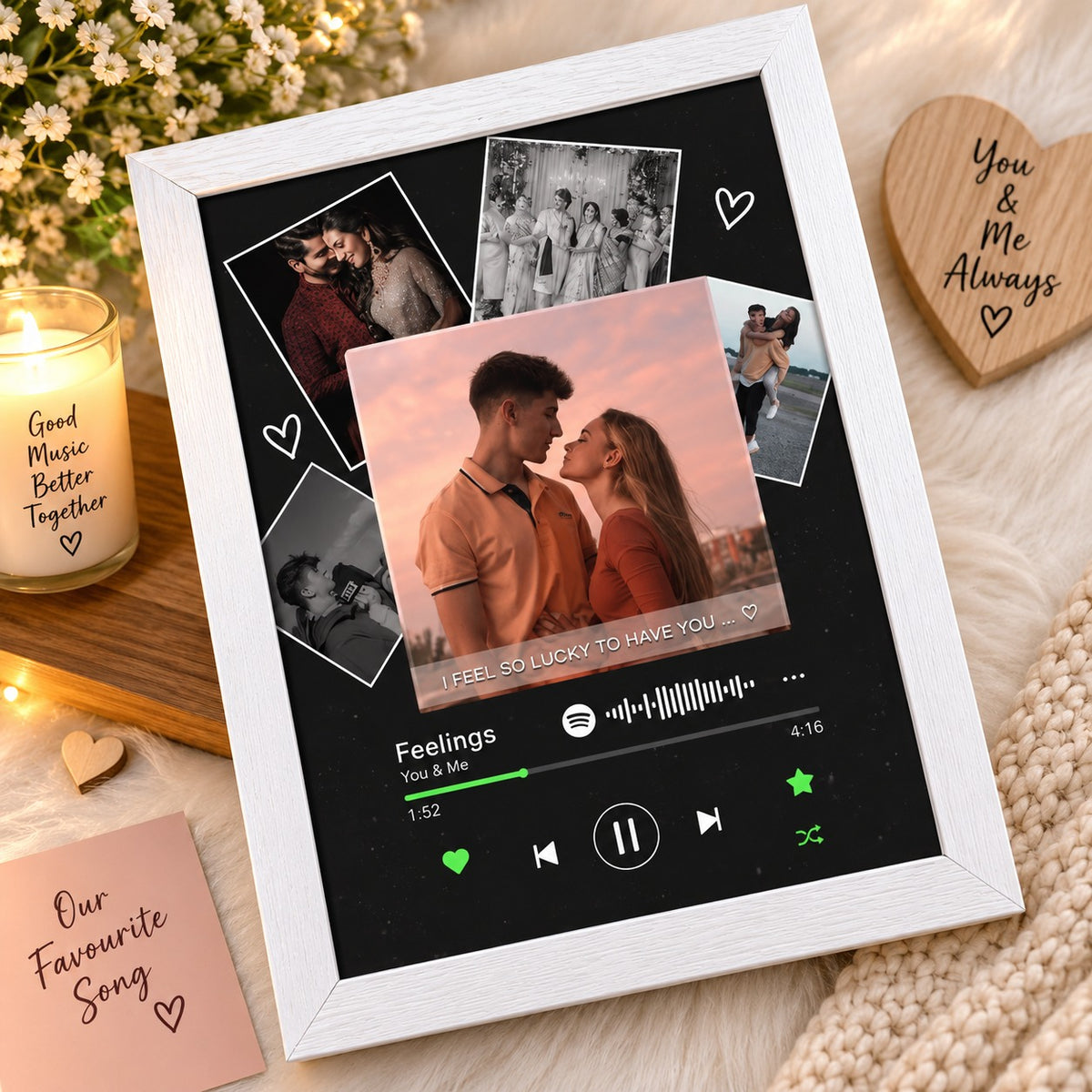 Spotify Couple Frame ❤️